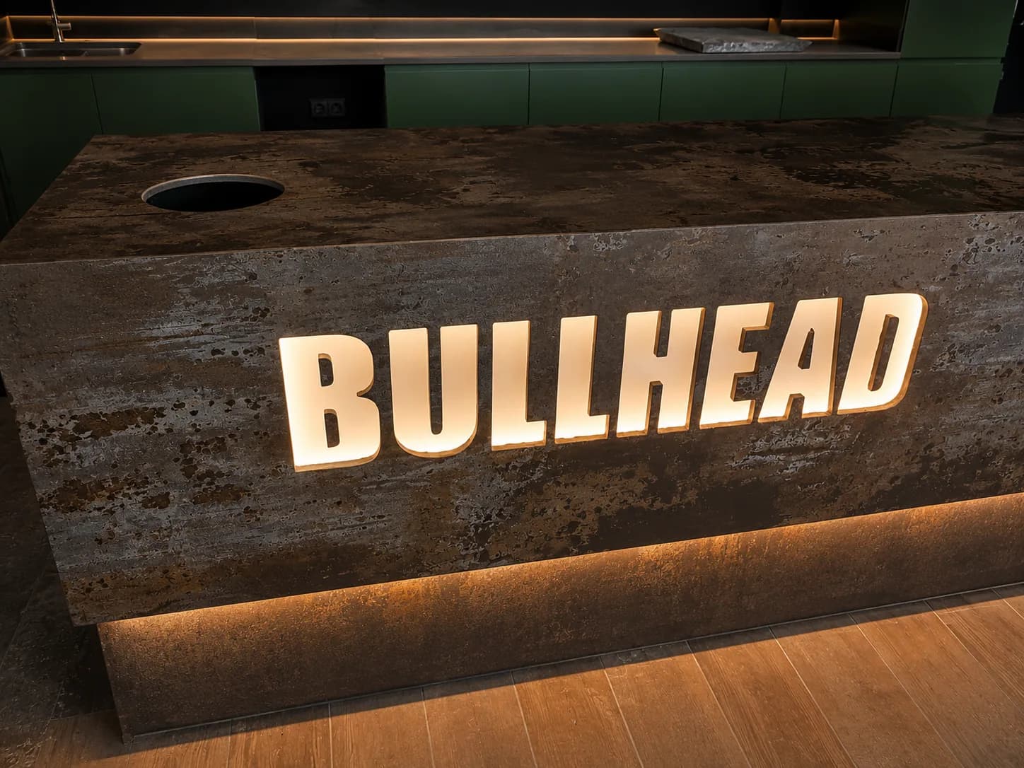 Bullhead Cafe Theken-Projekt - 1
