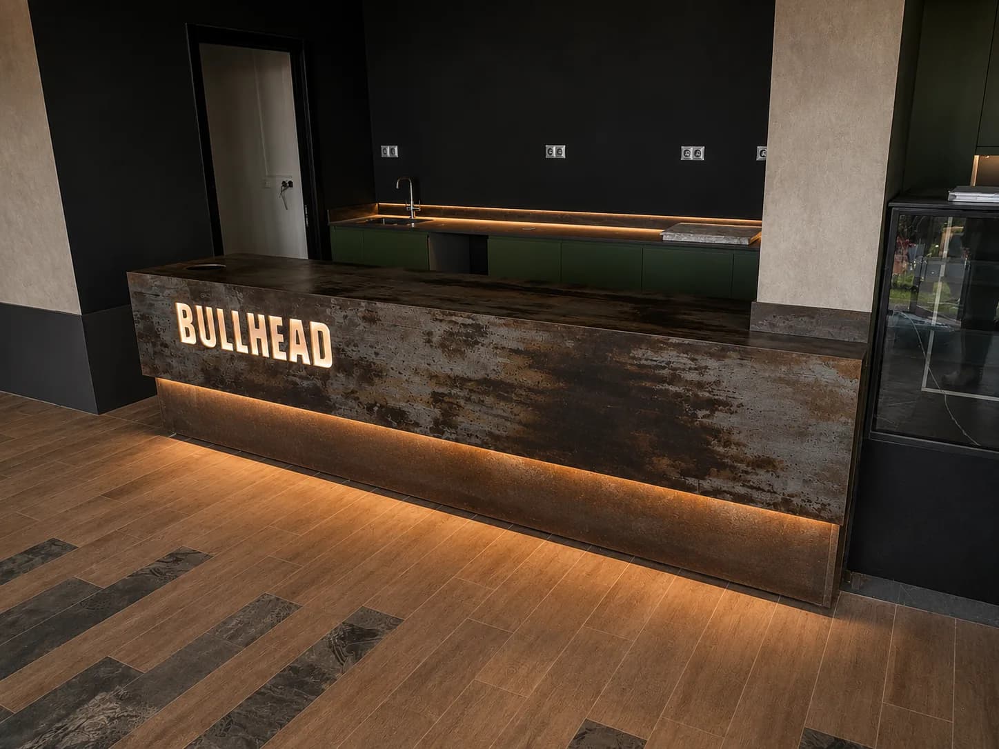Bullhead Cafe Theken-Projekt - 2
