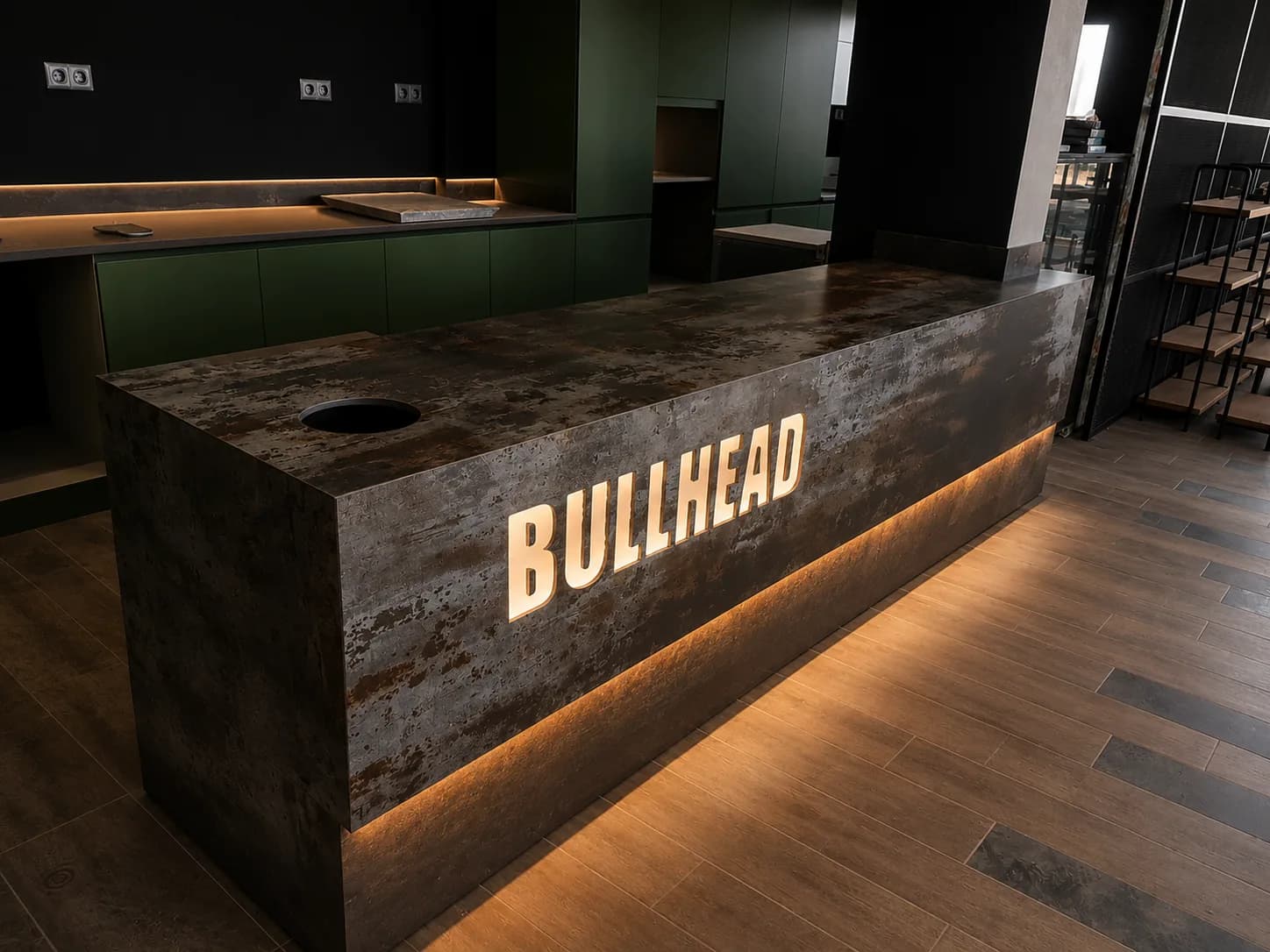 Bullhead Cafe Theken-Projekt - 3
