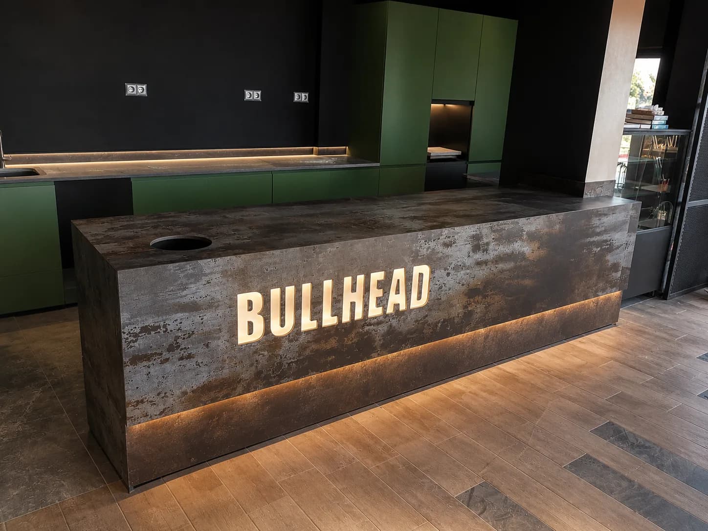 Bullhead Cafe Theken-Projekt - 5