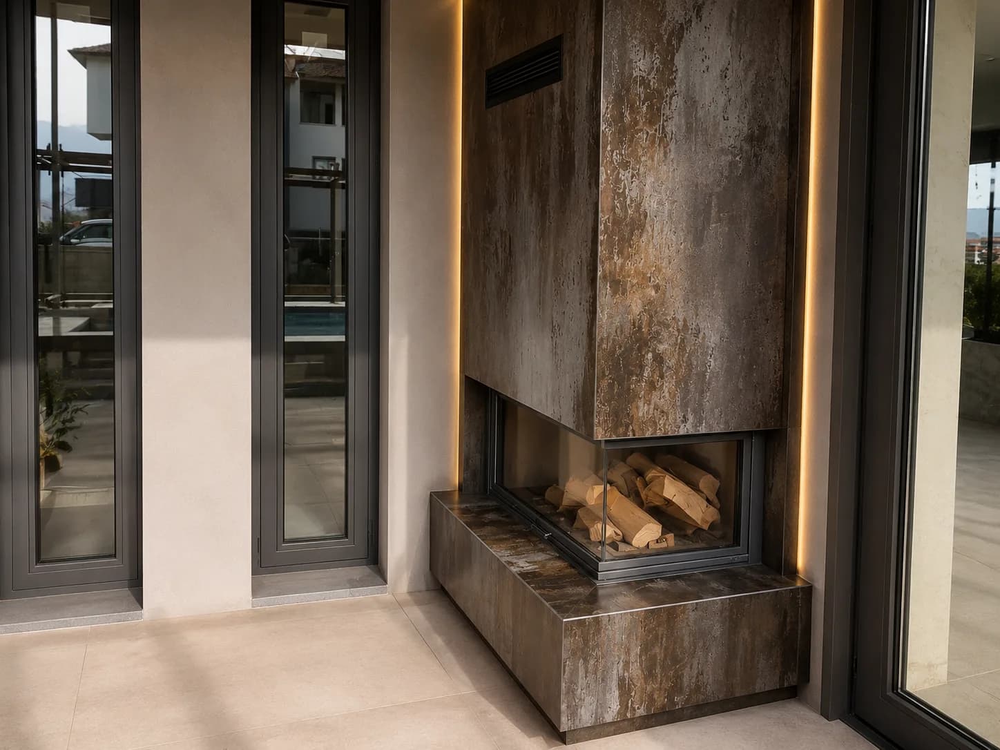 Karahanlı Architektur Kamin-Projekt - 1